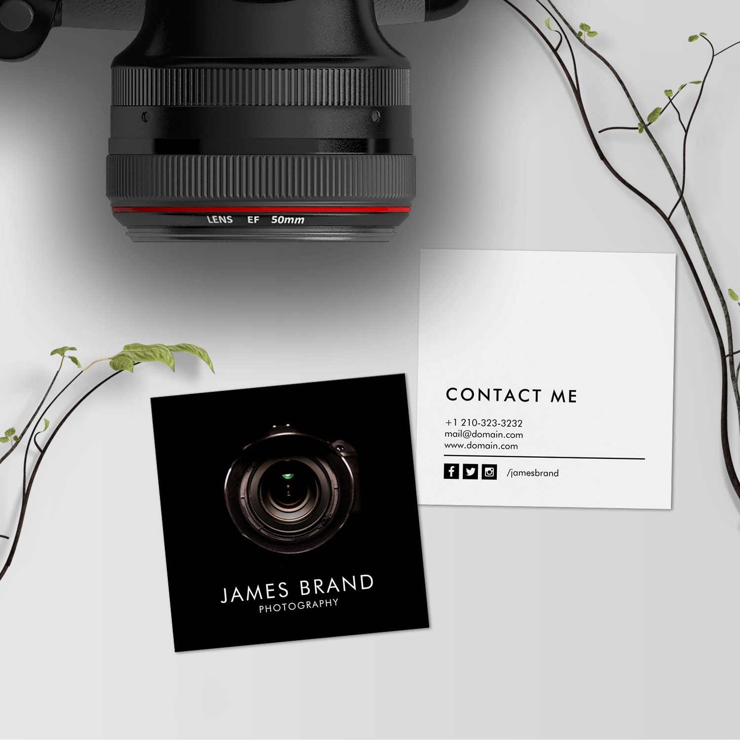 Image of Photographer Business Cards