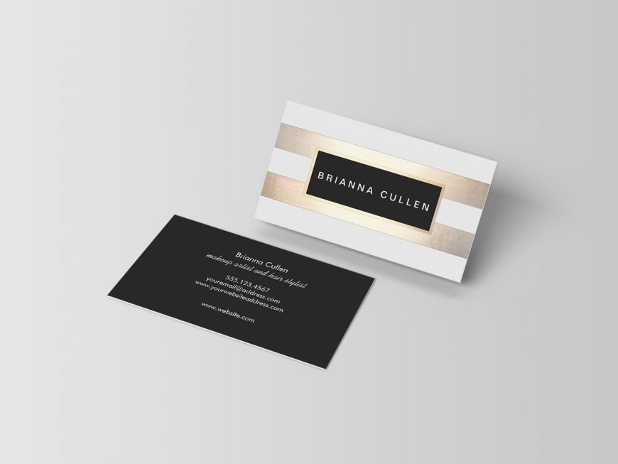 15 Trendy And Chic Business Cards That Will Get Your Customers 