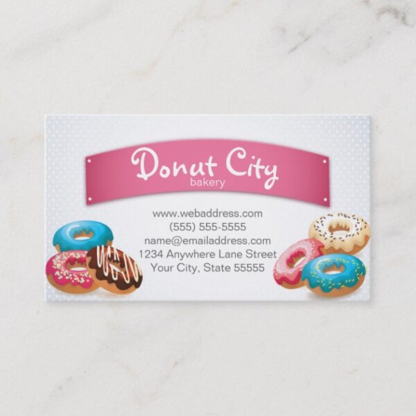 bakery donut business card design template rd5c81ee5de2a4b42a727b705fa338921 em40b 630