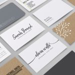 Clean Minimalist Business Cards for Your Business | J32Design.com