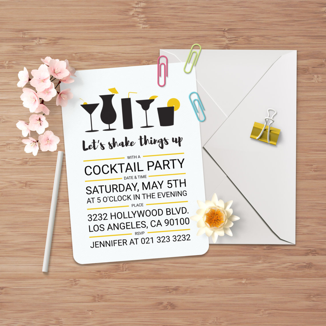 cocktail party invitation by j32design mockup01