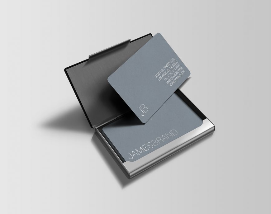 Elegant Minimalist Business Cards by J32 Design