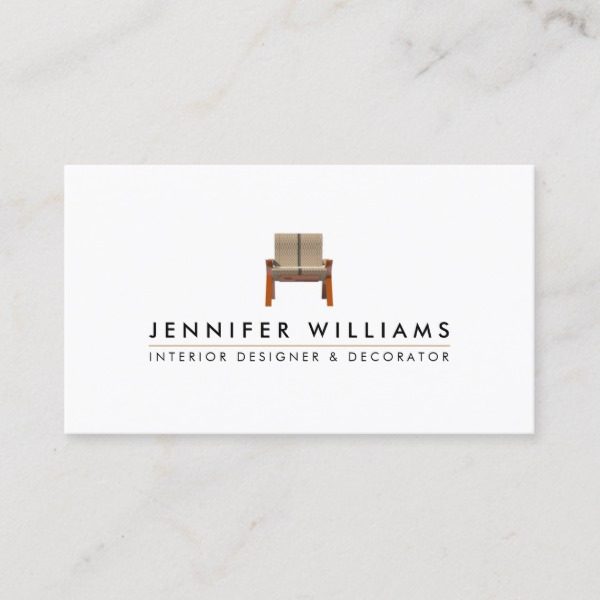 ORDER interior design business cards