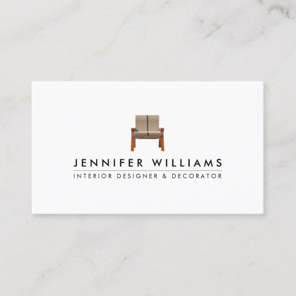 Interior Designer Decorator Business Card J32 Design