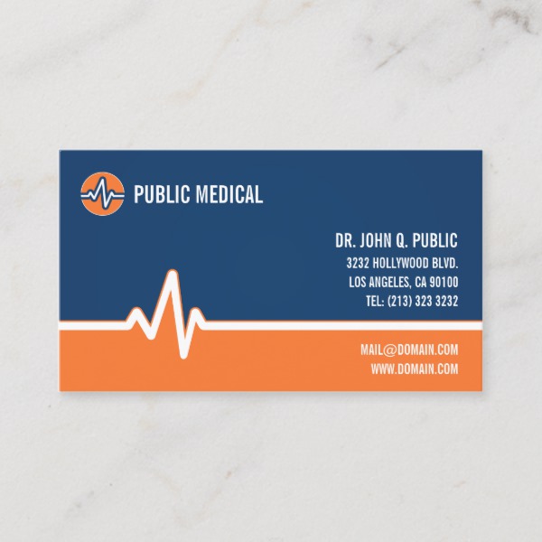Medical Healthcare Business Card
