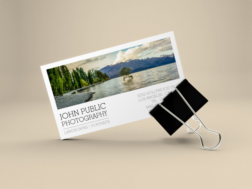 Landscape Photographer Business Cards