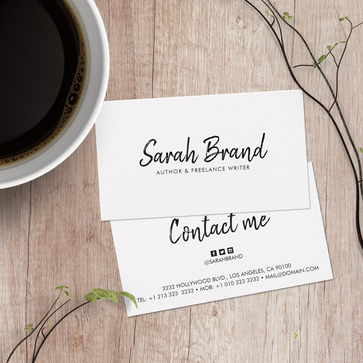 Modern Business Cards for Your Business