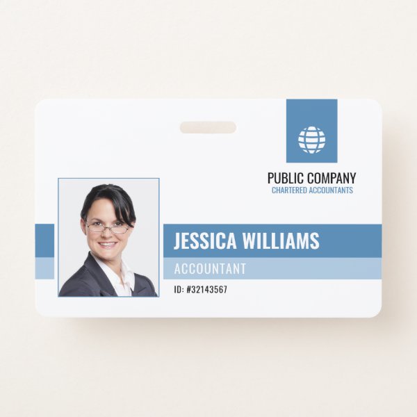 Staff ID Professional Employee Badge