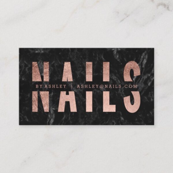 nails cut out rose gold typography black marble business card ra7bb99a4238f4358b547d512c1b6a8b8 em40i 630