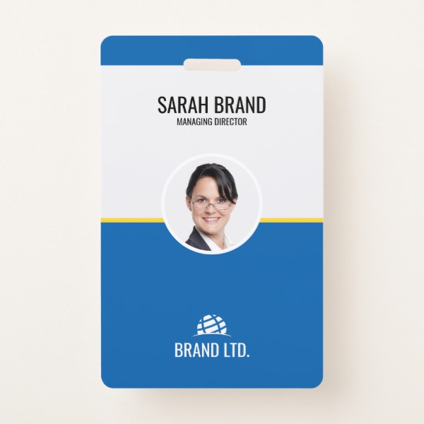 Work Id Badges Free ~ Excel Templates