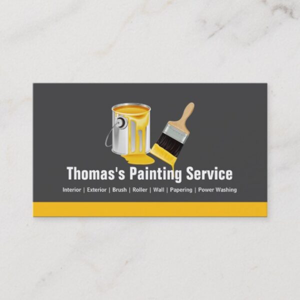 professional painting service painter paint brush business card r62d198b43b984a8fbe9aa3efc315b4cd em40b 630