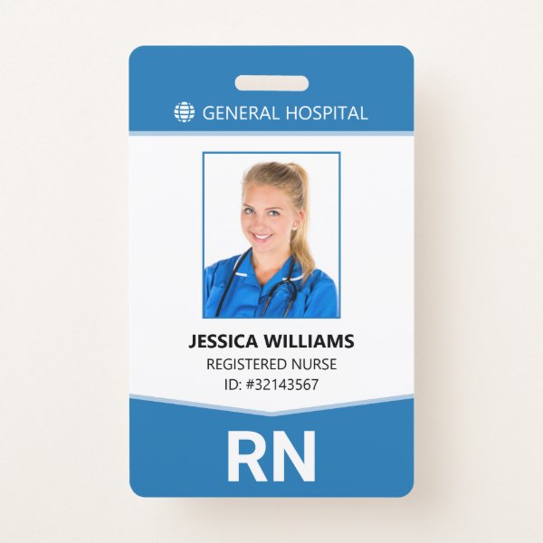 Registered Nurse ID Badge - J32 DESIGN