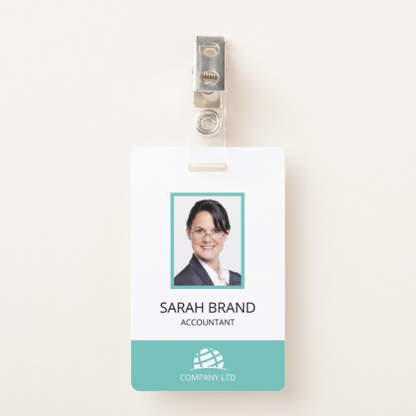 Simple Business ID Staff Badge